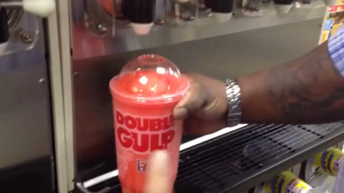 You Cannot Use The Double Gulp Cup For The Slurpee