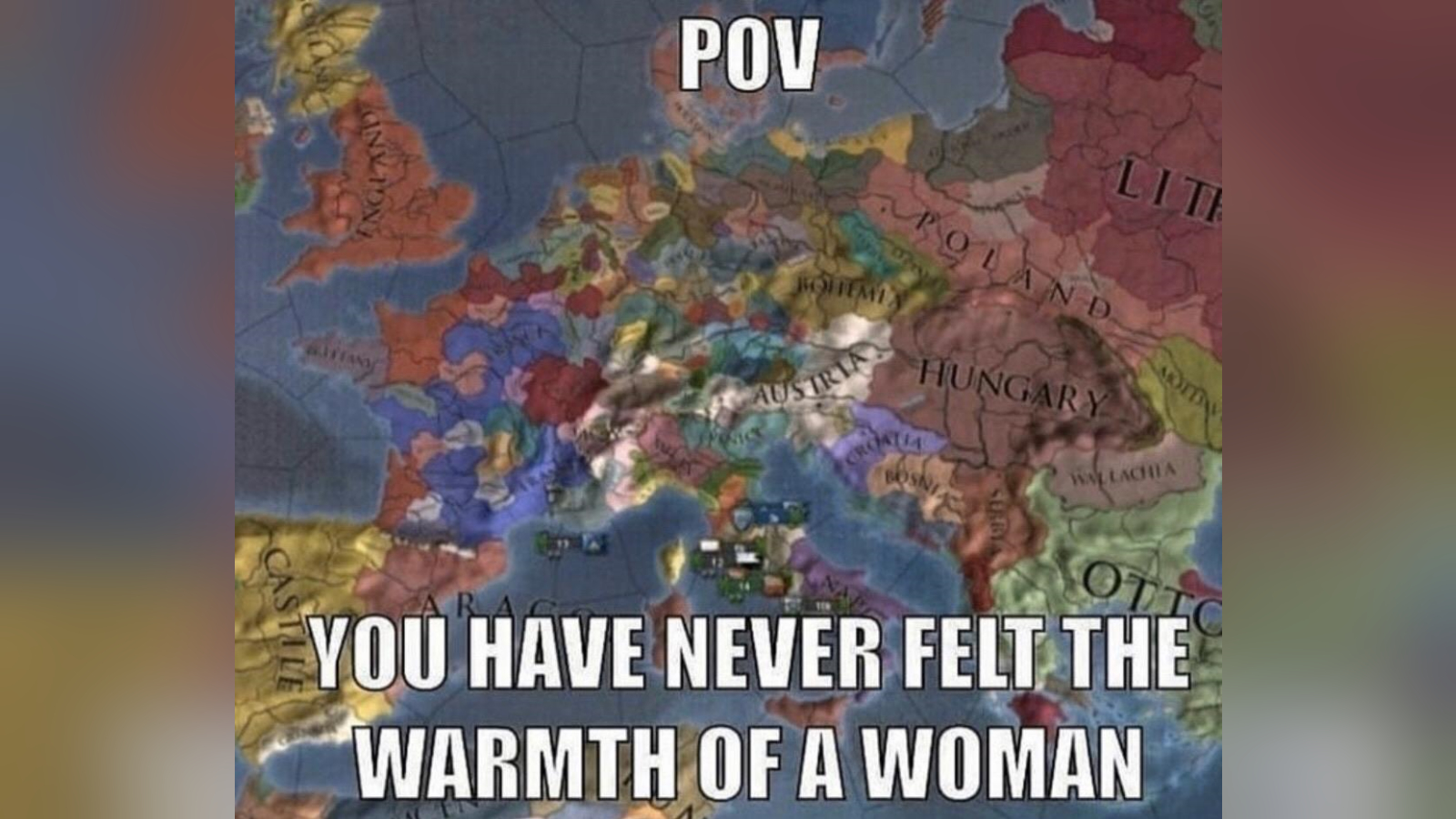 You Have Never Felt the Warmth of a Woman
