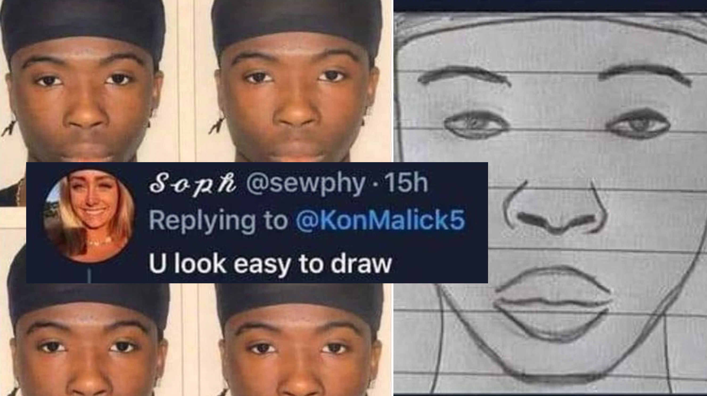 You Look Easy To Draw