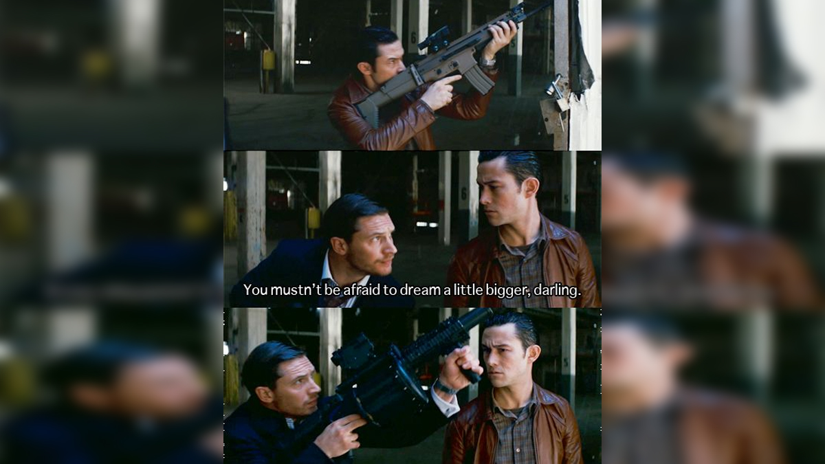 You Mustn't Be Afraid To Dream A Little Bigger Darling