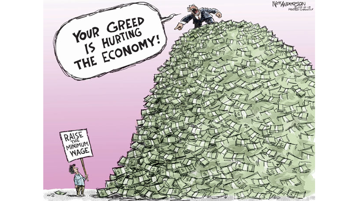 Your Greed Is Hurting The Economy