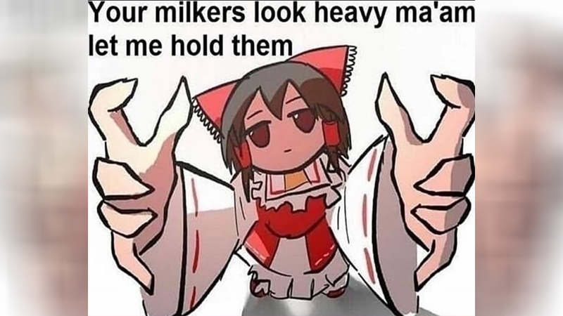 Your Milkers Look Heavy Ma'am