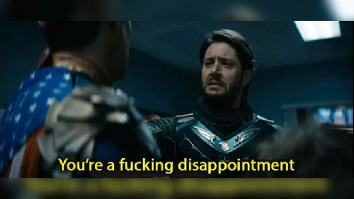 You're A Fucking Disappointment Meme Template