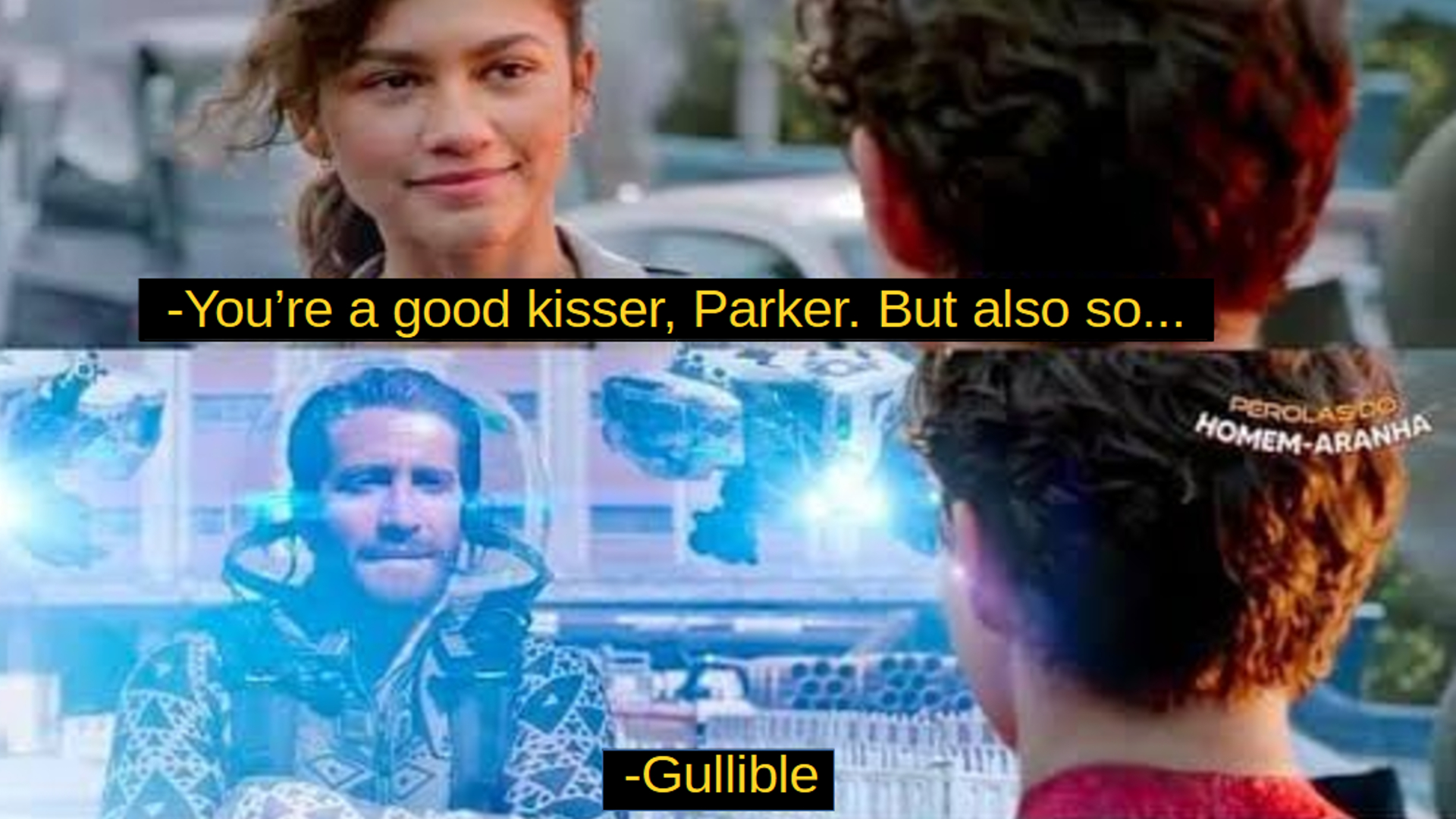 You're a Good Kisser, Parker