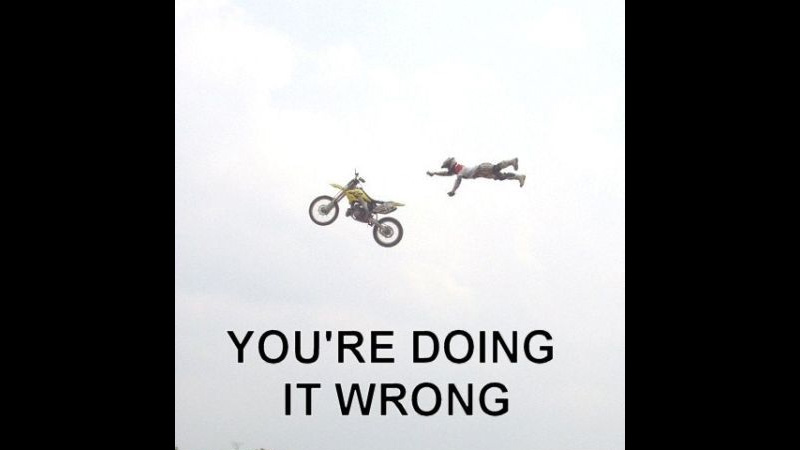 You're Doing It Wrong Meme Template