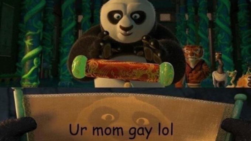 You're Mom Gay Meme Template