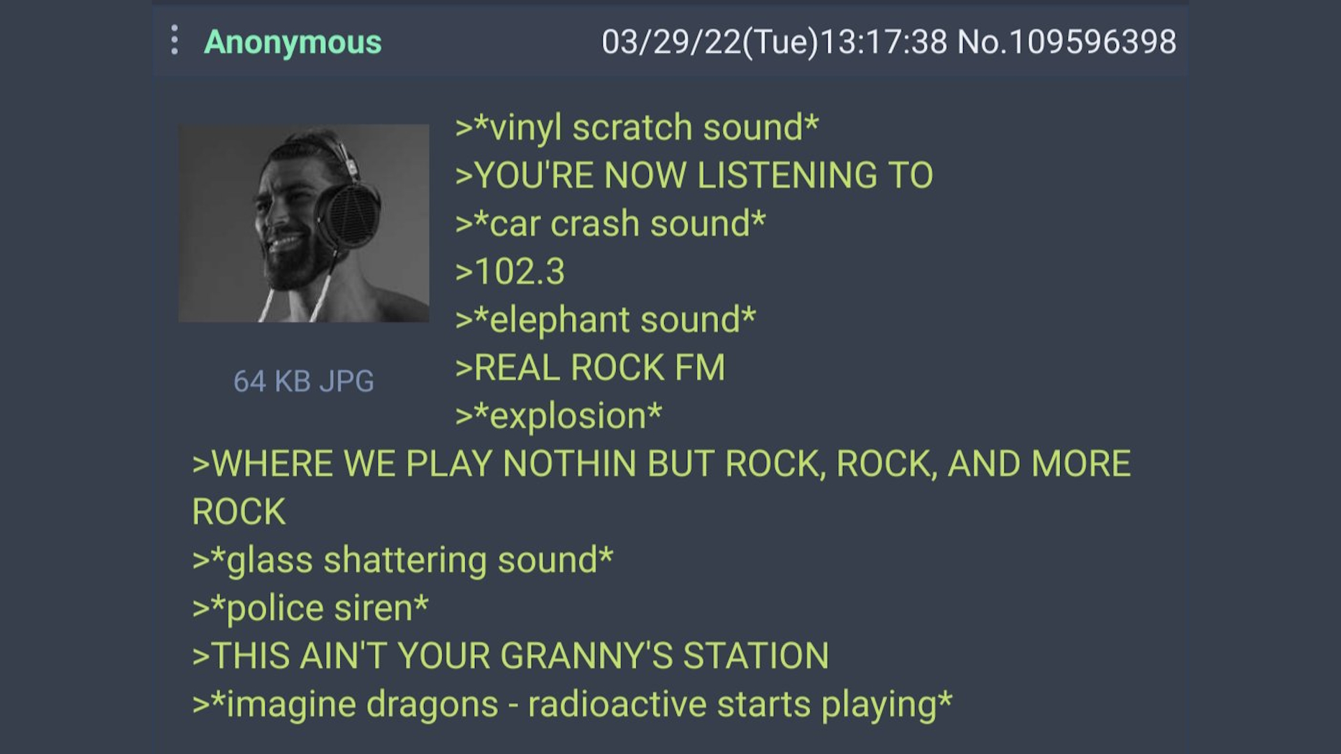 You're Now Listening To