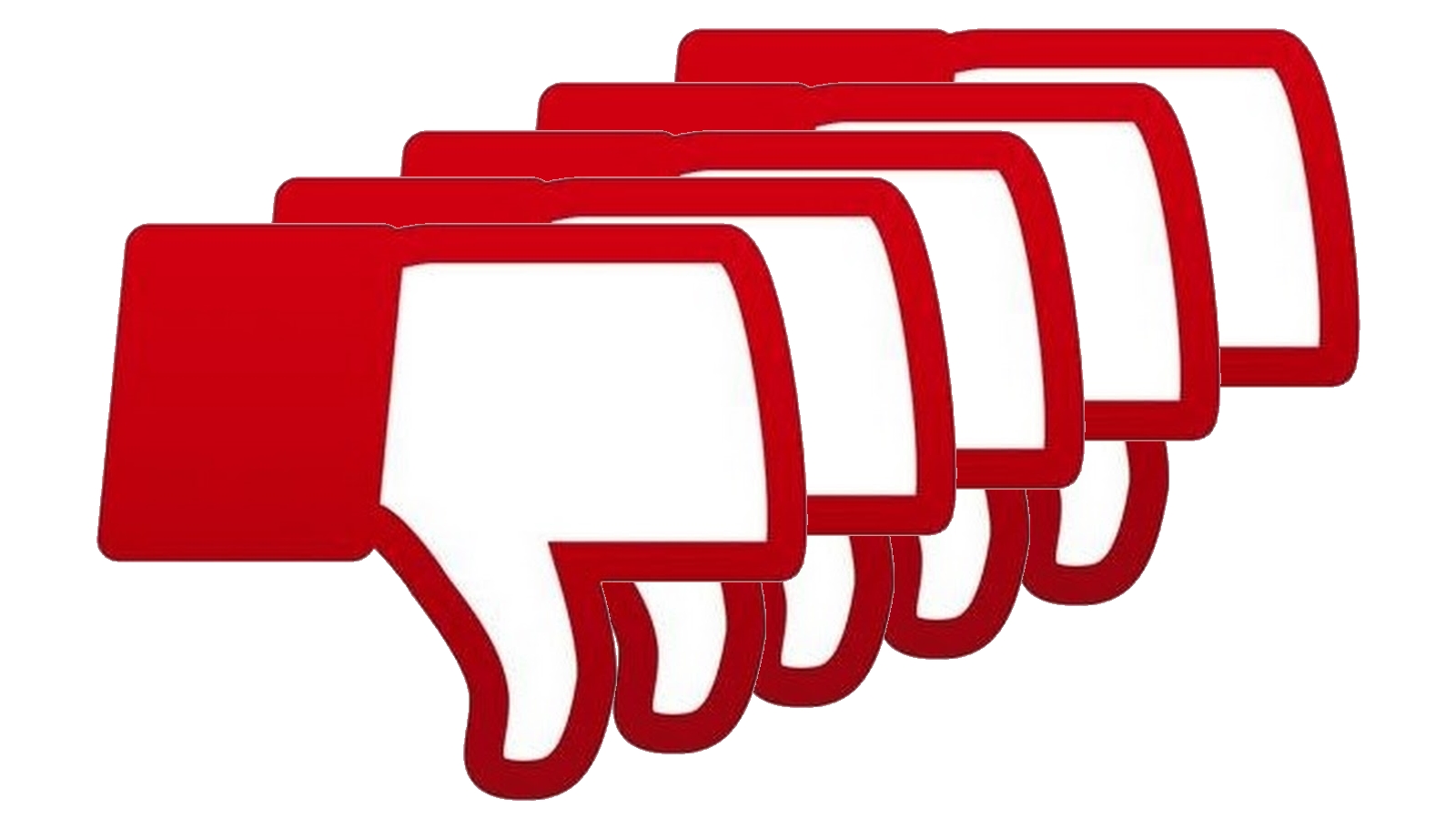 YouTube Dislike Button Abuse Meme Template