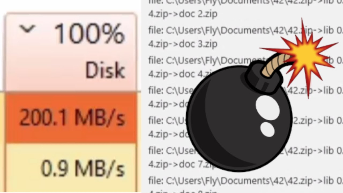 Zip Bomb Meme Template